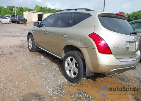 2007 Nissan Murano Sl из США, поврежденный, VIN JN8AZ08W67W609298